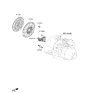 Diagram for 2022 Kia Rio Release Bearing - 4142126010