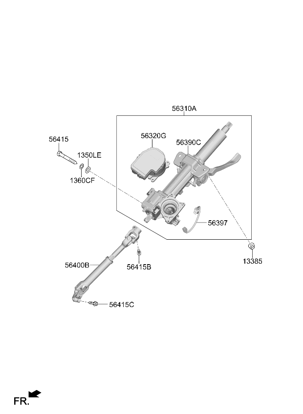 56370P2000 Kia Power Pack Assembly-Md