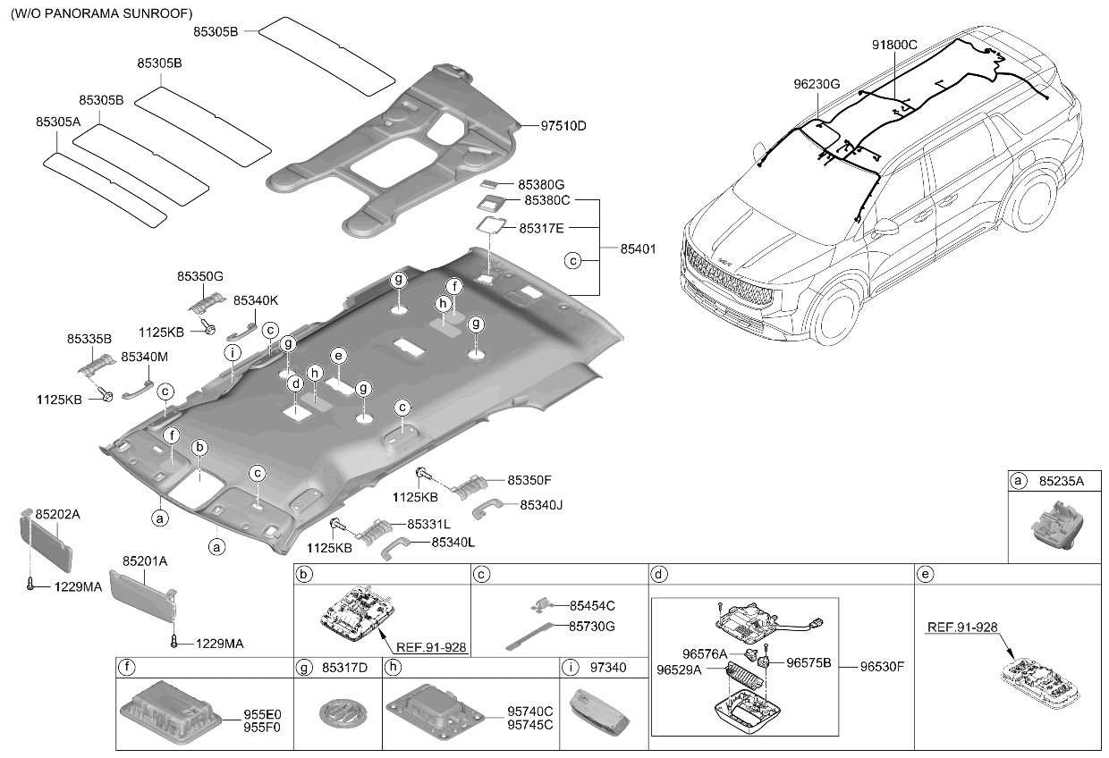 96230R0020 Kia Antenna Feeder Cable