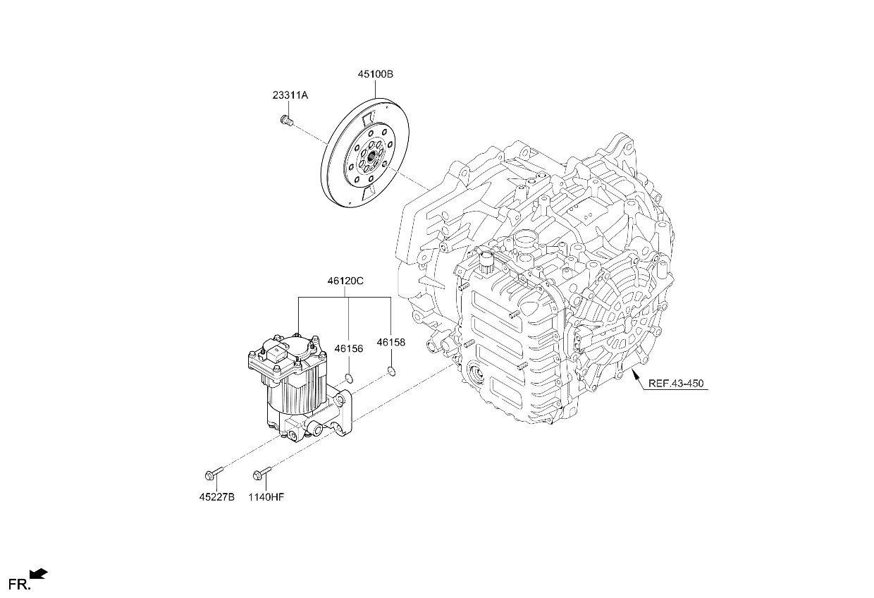 461313D900 Kia O Ring-Oil Pump