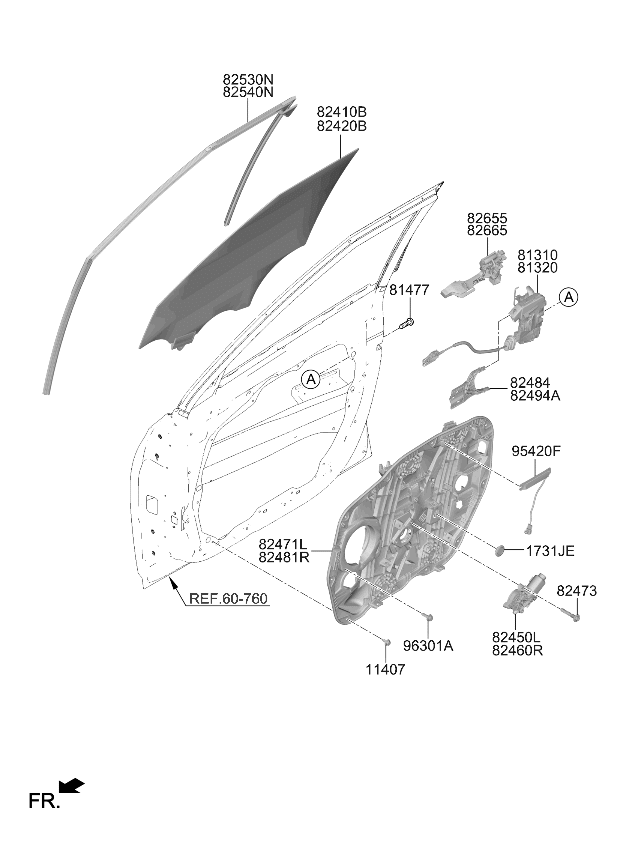 95460Q5700 Kia ANTENNA ASSY-SMARTKE