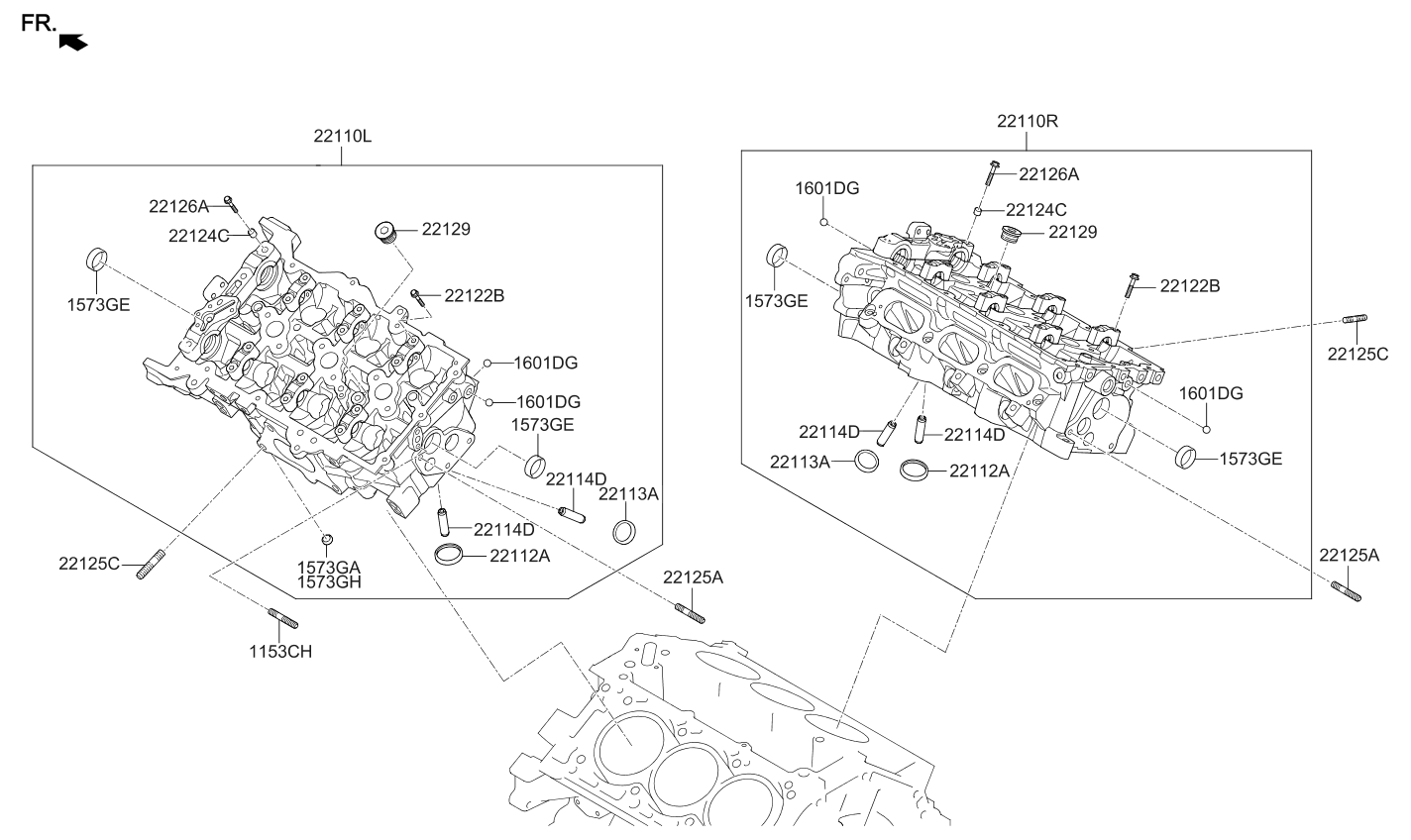 1573212003 Kia Sealing Cap  