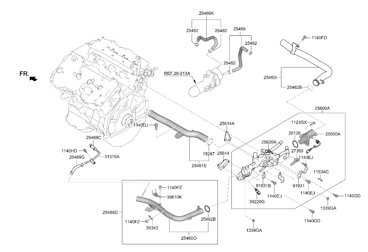 Kia 91931D2100 Wiring Mounting Bracket 91931D2100 Kia Wiring Mounting Bracket