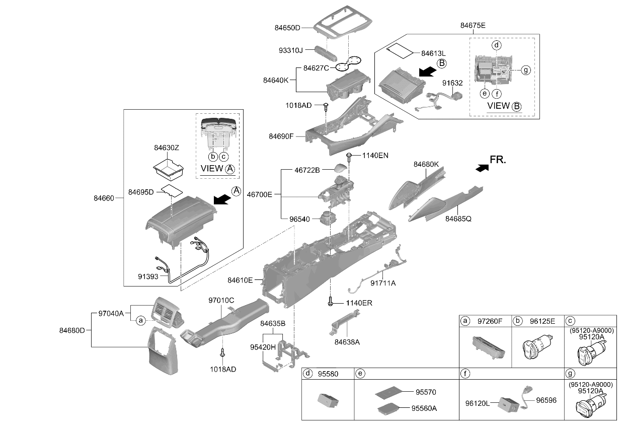 Kia 97260J6000 Display Assembly-Rr Cont 97260J6000 Kia Display Assembly-Rr Cont