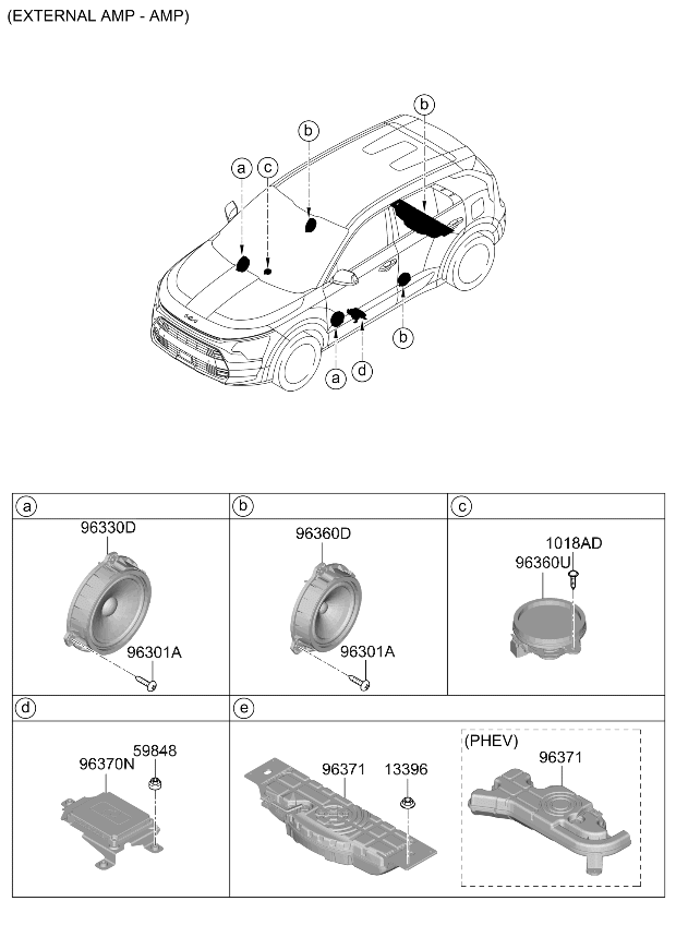 59739G7100 Kia Nut