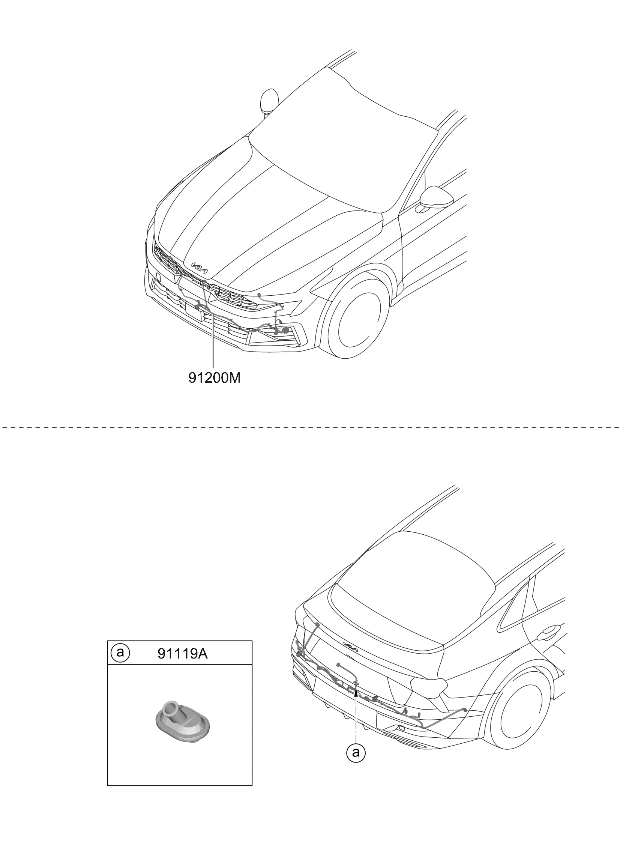 91845L2030 Kia Wiring Assembly-FEM  