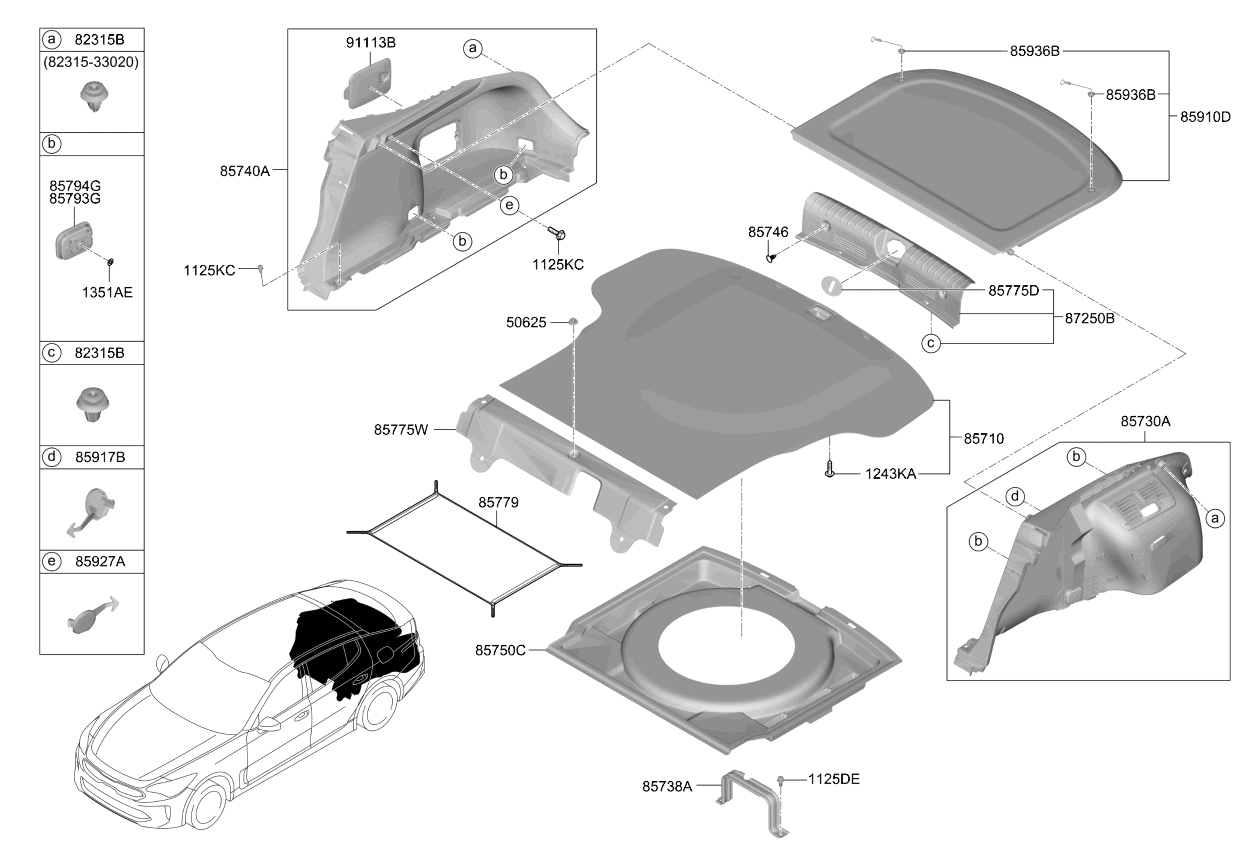 Kia 85741J5010 BLANKING Cover-C/SHE 85741J5010 Kia BLANKING Cover-C/SHE