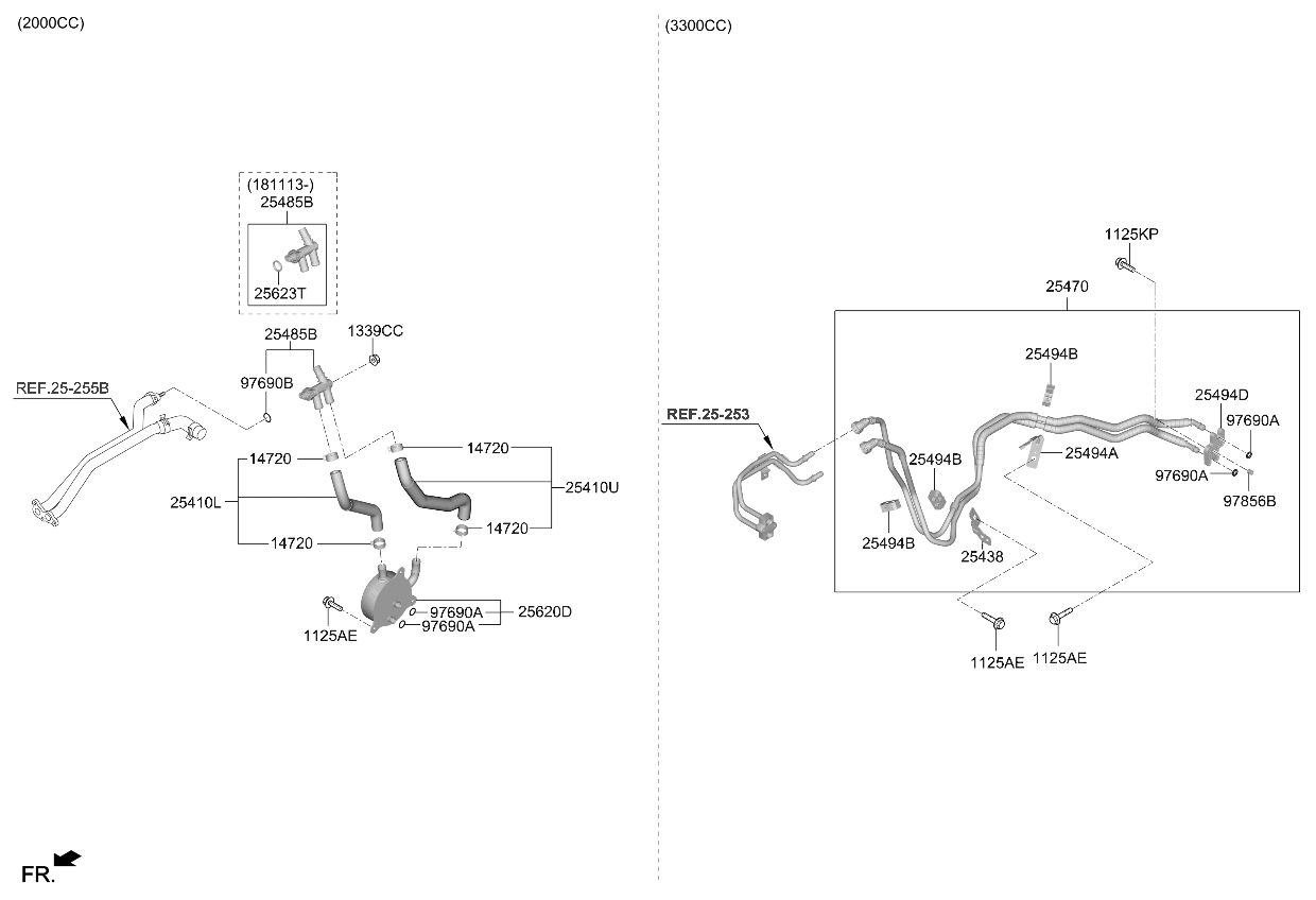 Kia 25495J5150 Bracket 25495J5150 Kia Bracket