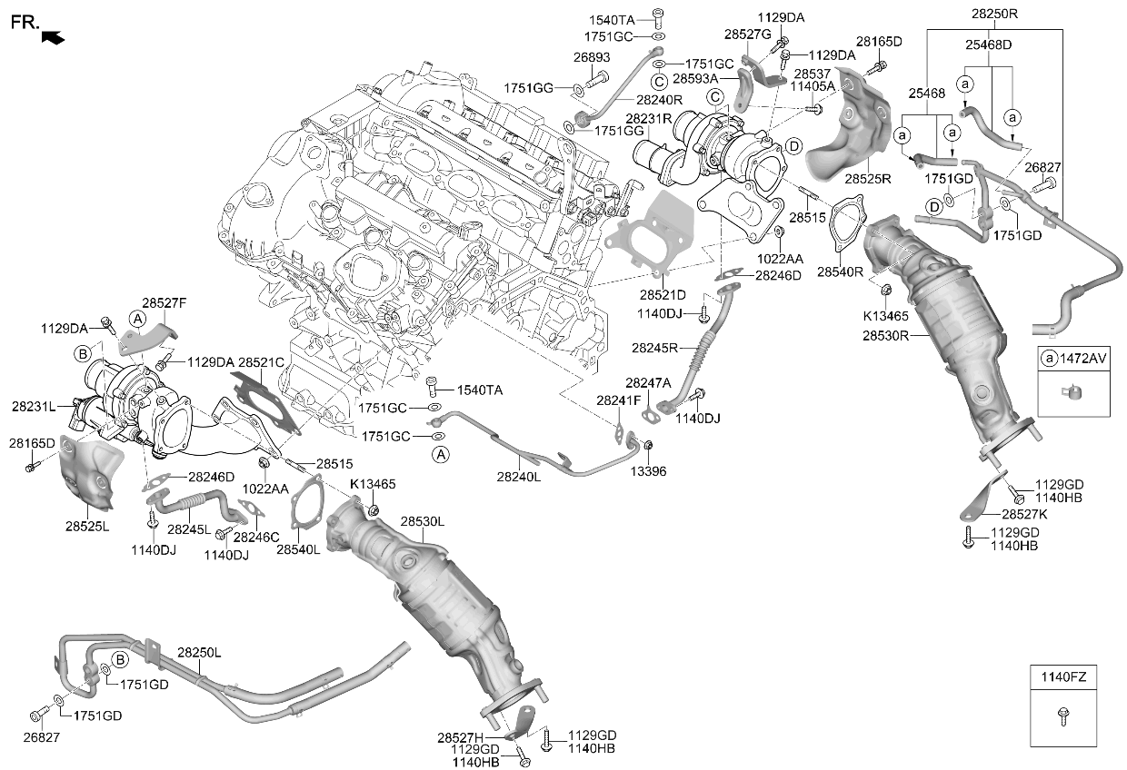 Kia 1140508206K Bolt 1140508206K Kia Bolt