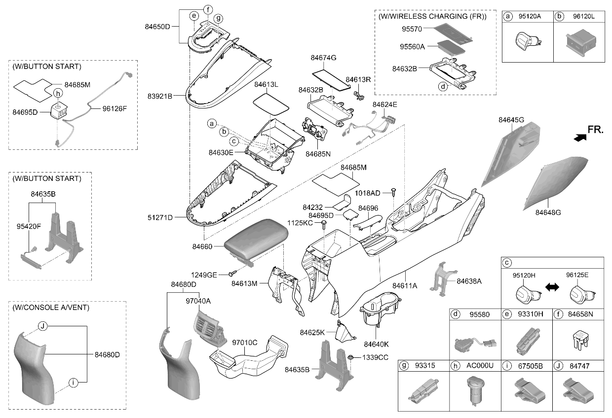 Kia 84694M7100FB2 GARNISH-FR UPR 84694M7100FB2 Kia GARNISH-FR UPR