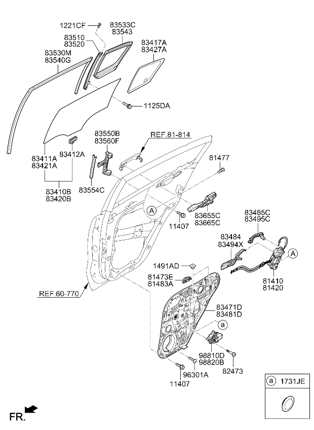 Kia 96301D9000 Screw-Speaker 96301D9000 Kia Screw-Speaker