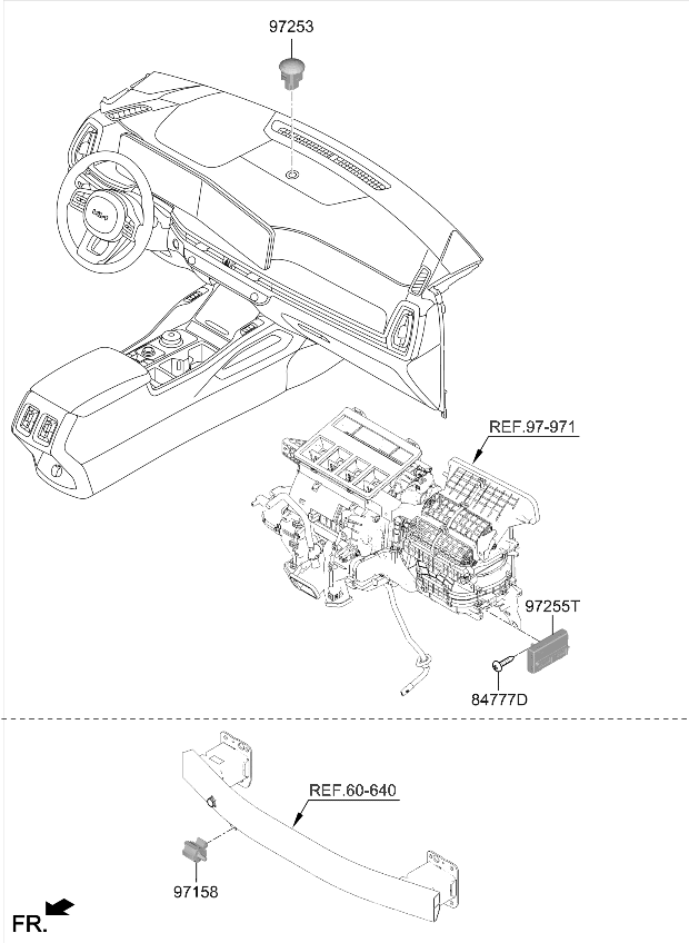 Kia 97255P4AJ1 Control Assembly 97255P4AJ1 Kia Control Assembly
