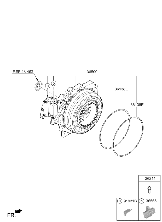 365483D000 Kia O-Ring