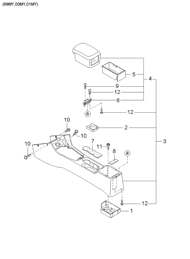 K998630416B Kia Tapping Screw