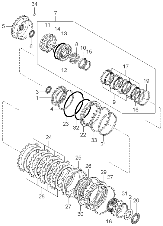 Kia MFU60194B3A Snap Ring MFU60194B3A Kia Snap Ring
