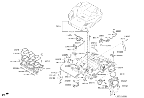 2019 Kia Sorento Intake Manifold Diagram 2