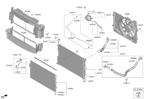 2026 Kia Sportage AIR GUARD-LWR Diagram for 29150P1700
