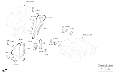 2019 Kia Sedona Camshaft & Valve Diagram 2