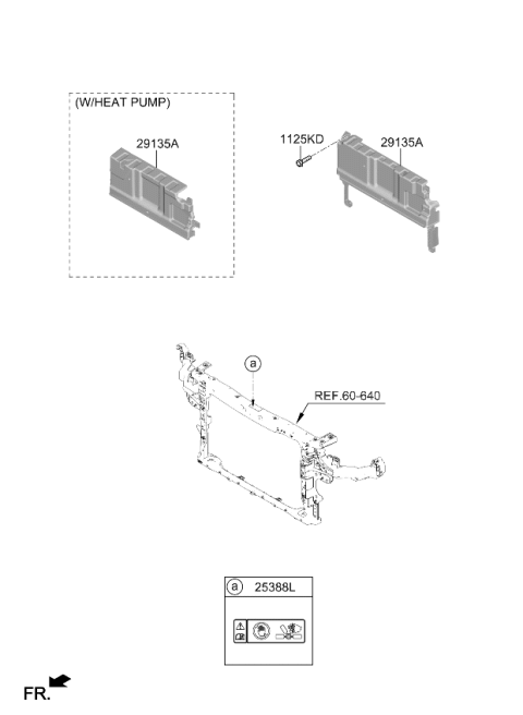 2019 Kia Niro EV Cooling System Diagram 5