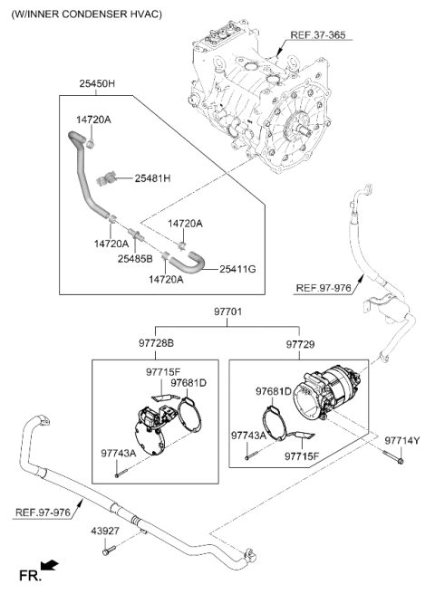 2019 Kia Niro EV Cooling System Diagram 3