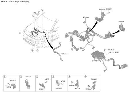 2026 Kia EV9 Control Wiring Diagram 2