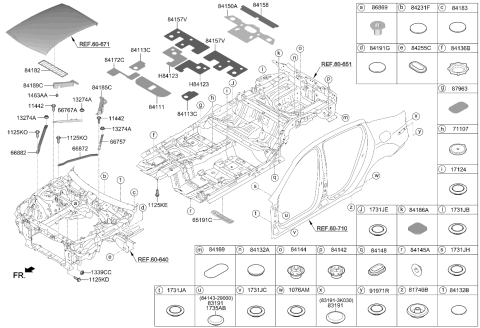 2022 Kia Stinger Plug Diagram for 1735125000B