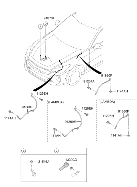 2023 Kia Stinger Miscellaneous Wiring Diagram 2