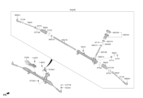 2021 Kia Seltos Yoke Plug Diagram for 57737D4000