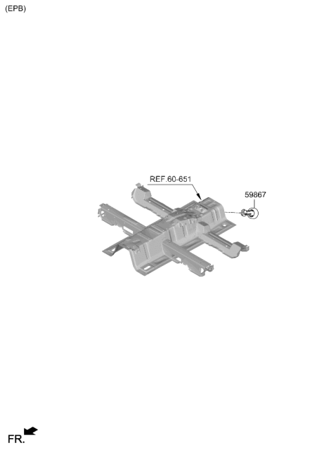 2021 Kia Seltos Parking Brake System Diagram 2