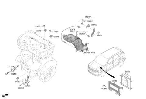 2021 Kia Seltos Electronic Control Diagram 2