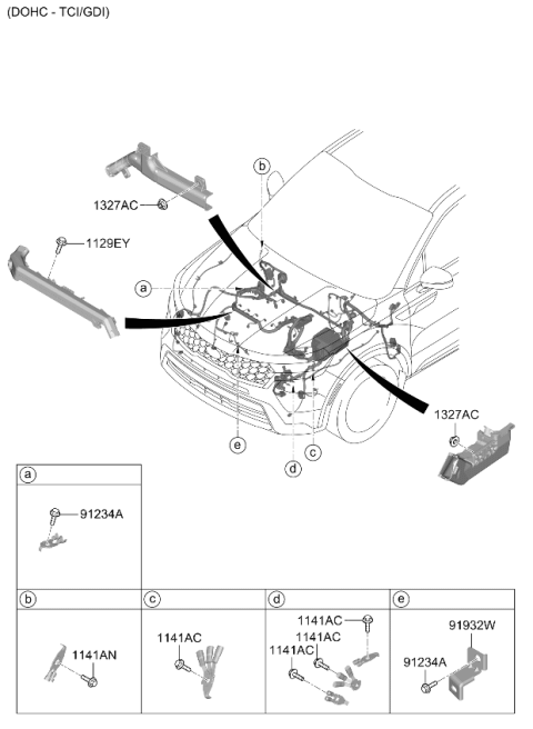 2022 Kia Sorento Gas Control Wiring Diagram 2