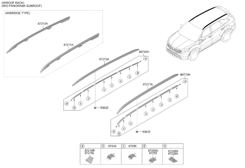 2022 Kia Sorento Cap Nut-FLANGE Diagram for 87294P2000