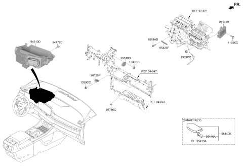 2026 Kia Carnival Gas Relay & Module Diagram 2