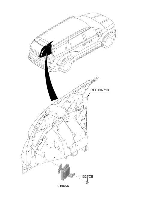 2026 Kia Carnival Gas Main Wiring Diagram 2