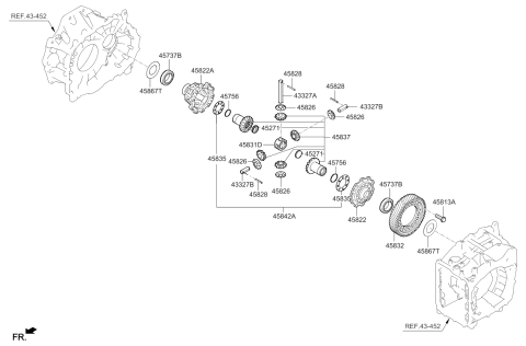 2022 Kia Carnival Transaxle Gear-Auto Diagram 2