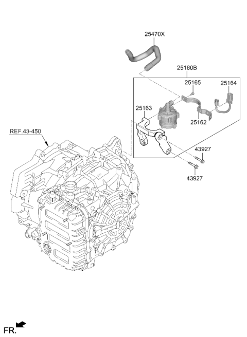 2026 Kia Carnival Hybrid Coolant Pump Diagram 2