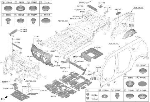 2024 Kia EV9 PLUG-WAX INJECTION H Diagram for 1733225000B