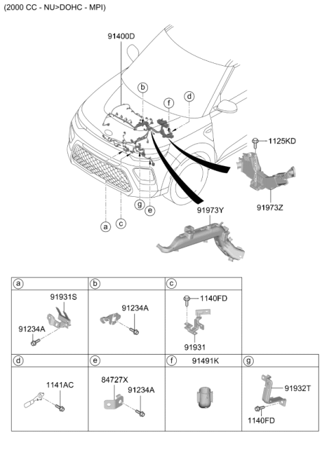 2021 Kia Soul Control Wiring Diagram 2