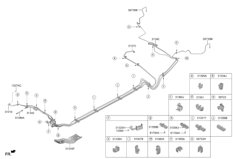 2021 Kia Soul Fuel Line Diagram 2