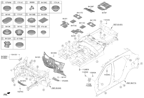 2024 Kia Seltos Bolt Diagram for 1125606201