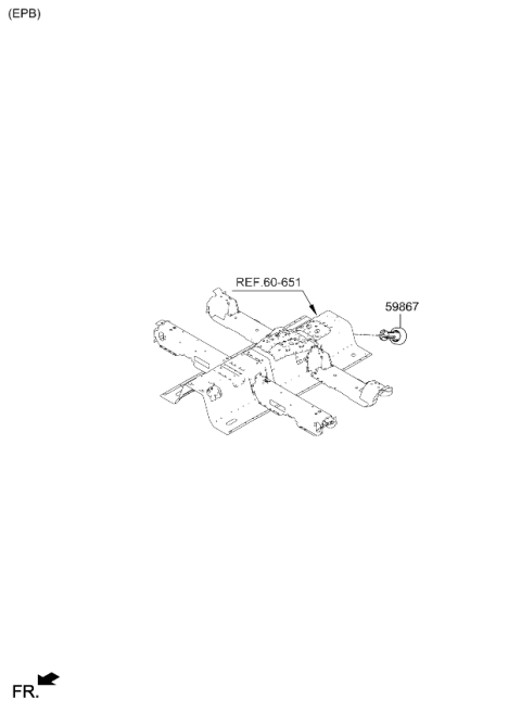2025 Kia Seltos Parking Brake System Diagram 2