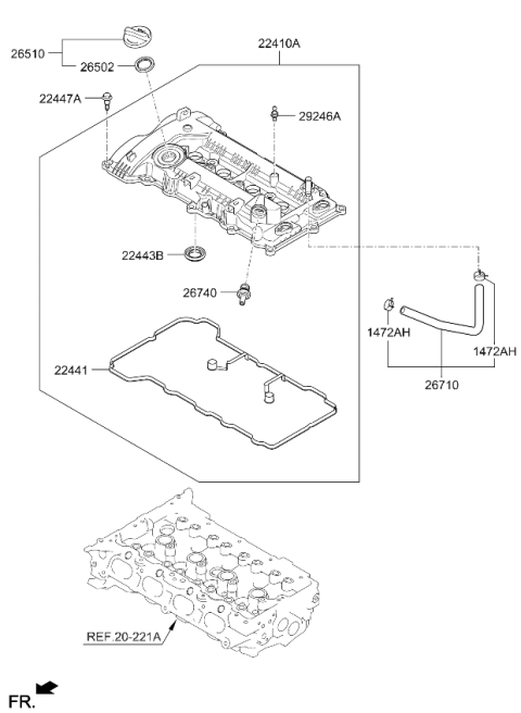 2025 Kia Seltos Rocker Cover Diagram 2