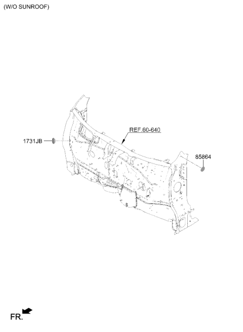 2025 Kia Seltos Sunroof Diagram 2