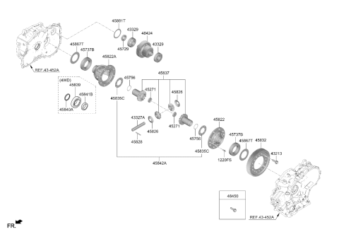 2026 Kia Seltos Transaxle Clutch-Auto Diagram 4