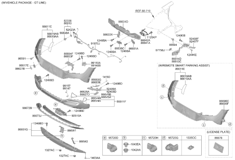 2024 Kia EV6 Tapping Screw Diagram for 1249305167B
