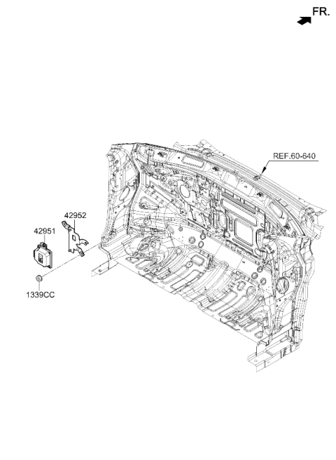 2022 Kia EV6 Traction Motor & GDU Diagram 3