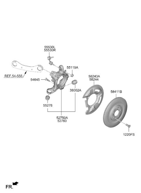 2026 Kia EV6 US Georgia Made Rear Axle Diagram 2