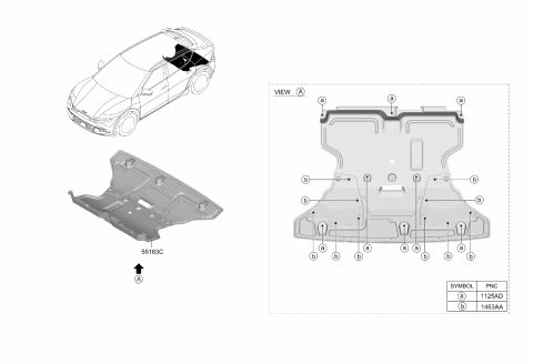 2026 Kia EV6 US Georgia Made Rear Suspension Control Arm Diagram 2