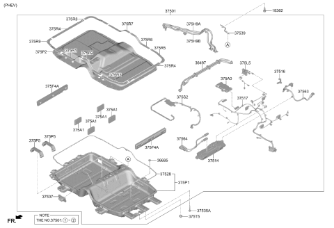 2023 Kia Sportage Box Assembly-Fuse Diagram for 375S2P4500