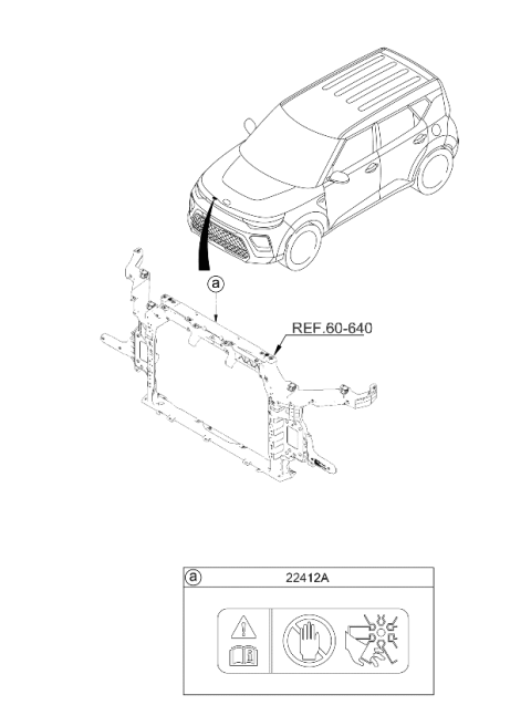 2023 Kia Soul Engine Cooling System Diagram 2
